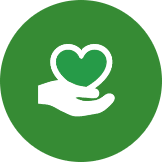 Heart in Hand Icon